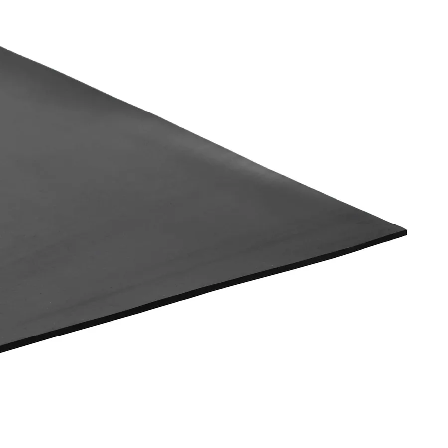 Tapis de sol Noir 1,2 x 5 m Caoutchouc - 4