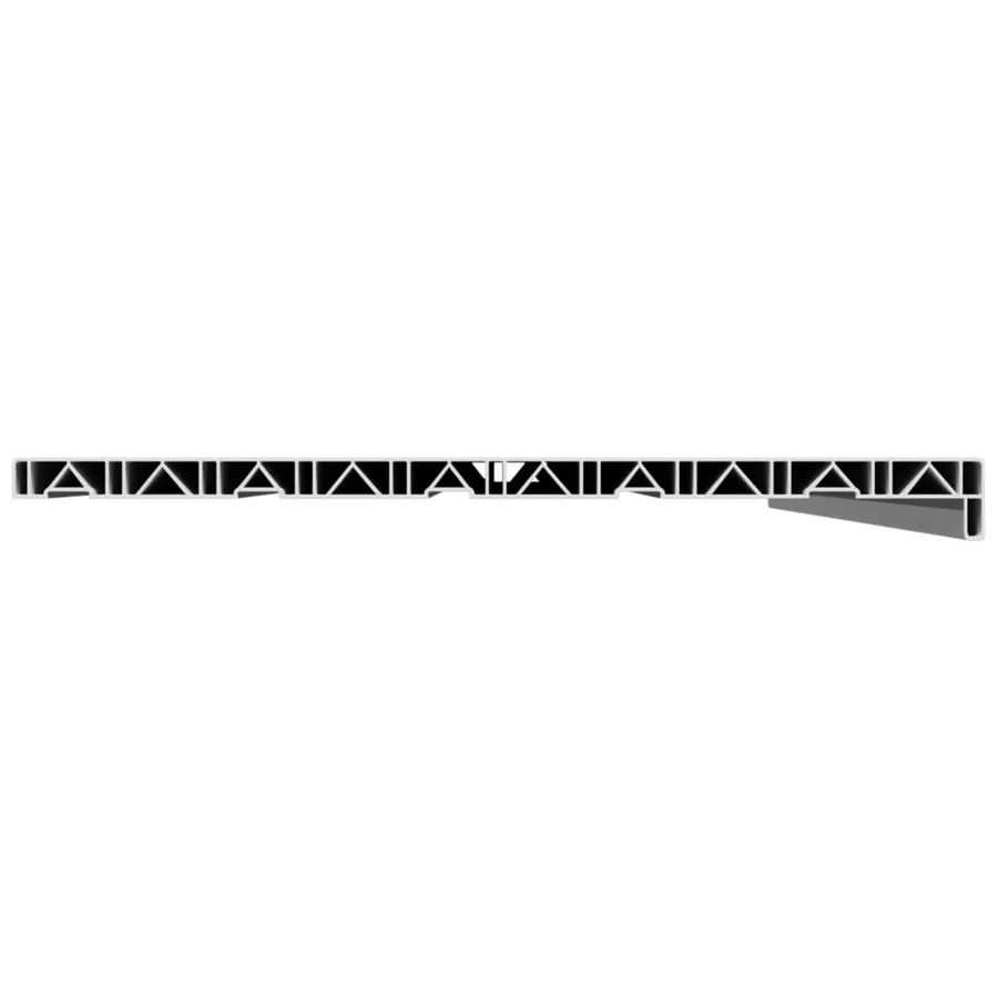 Appui de fenêtre Blanc 120 x 50 x 4,5 cm PVC - 4