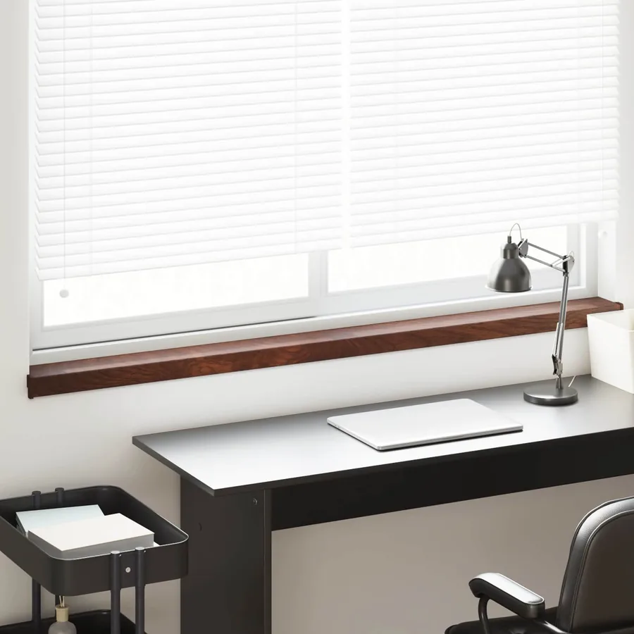 Appui de fenêtre Bois marron 140 x 10 x 4,5 cm PVC