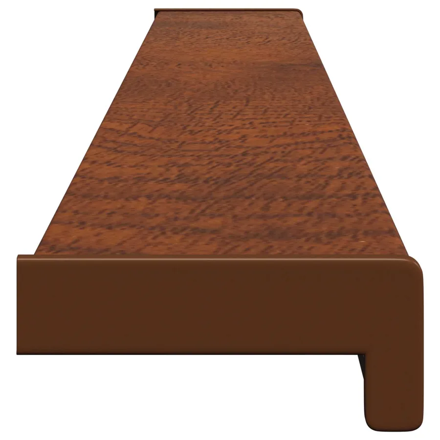 Appui de fenêtre Bois marron 140 x 10 x 4,5 cm PVC - 6