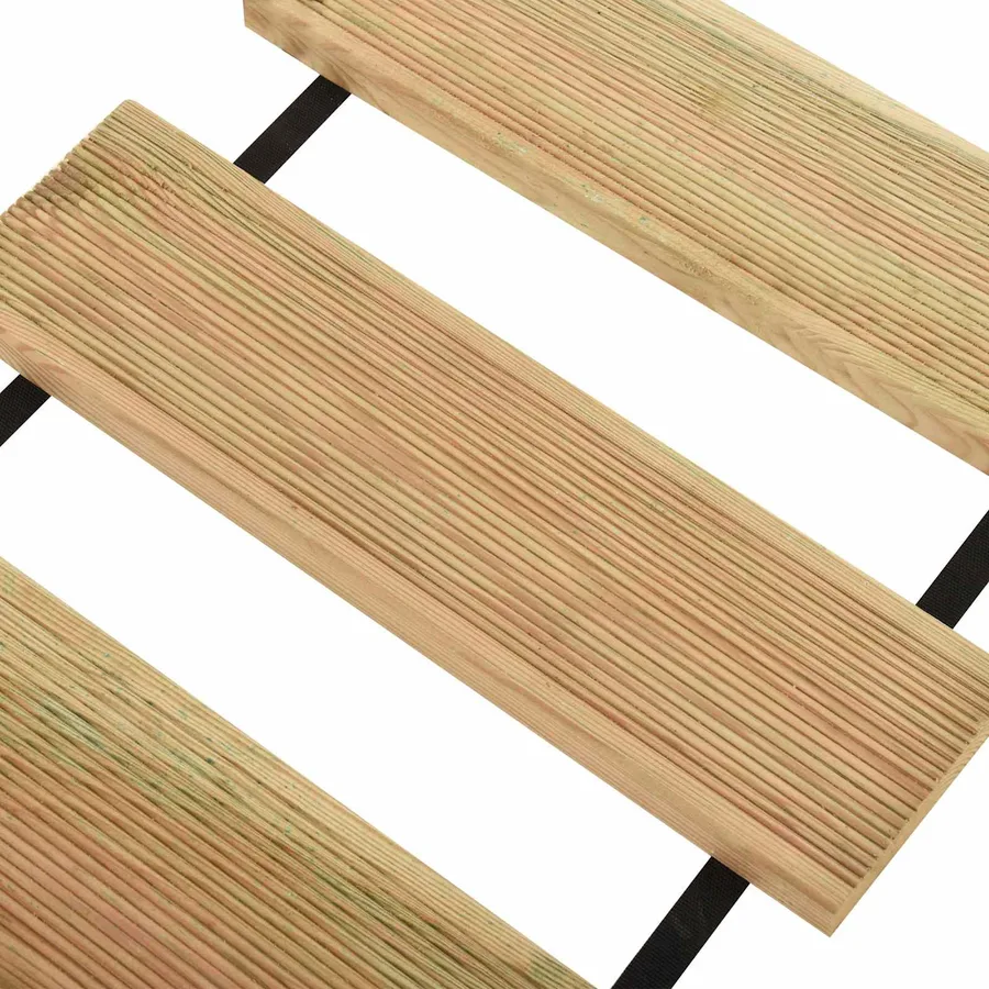 Rouleau de decking Naturel 35 x 300 cm Bois de pin imprégné - 2