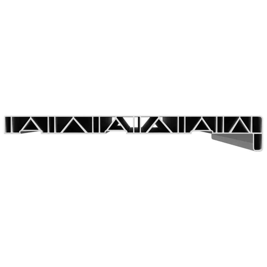 Appui de fenêtre Blanc 100 x 30 x 4,5 cm PVC - 4