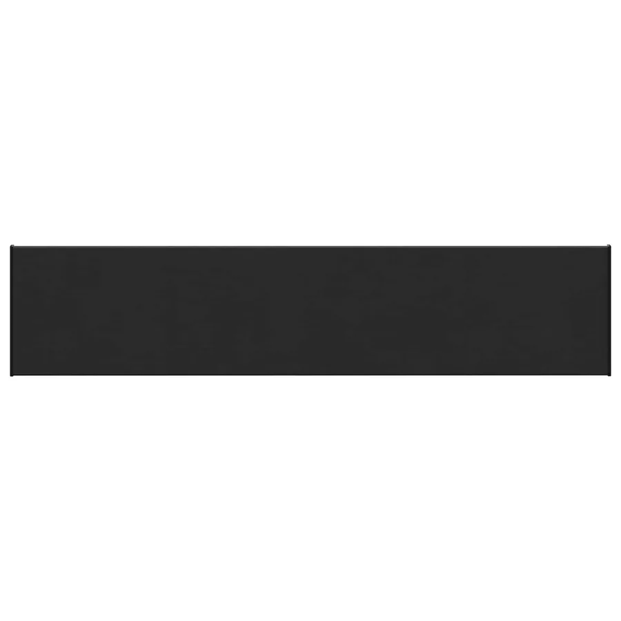 Appui de fenêtre Noir avec grain de bois 160 x 35 x 4,5 cm PVC - 2