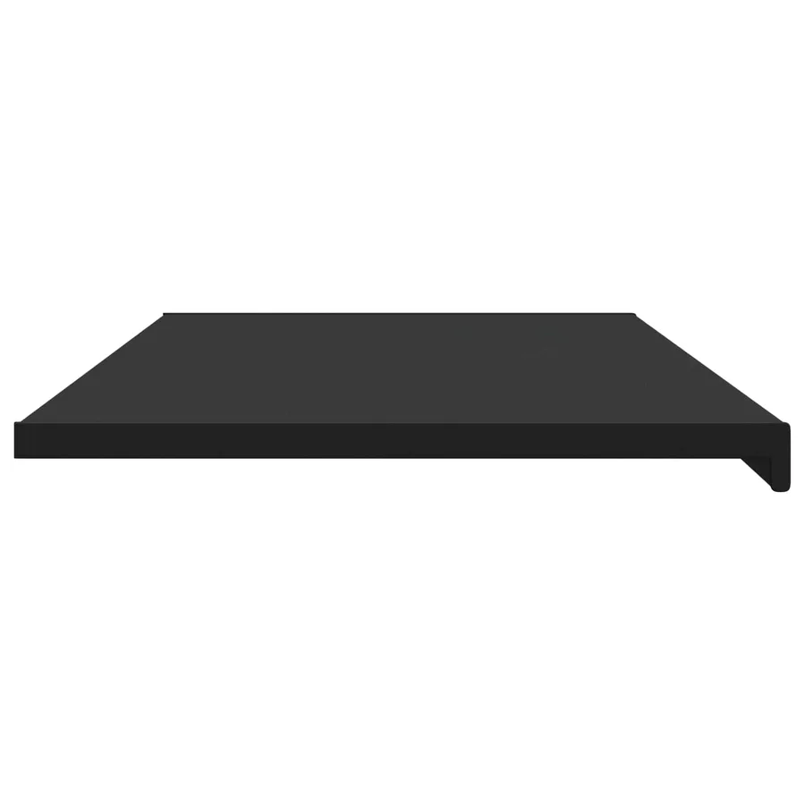 Appui de fenêtre Noir avec grain de bois 140 x 50 x 4,5 cm PVC - 6
