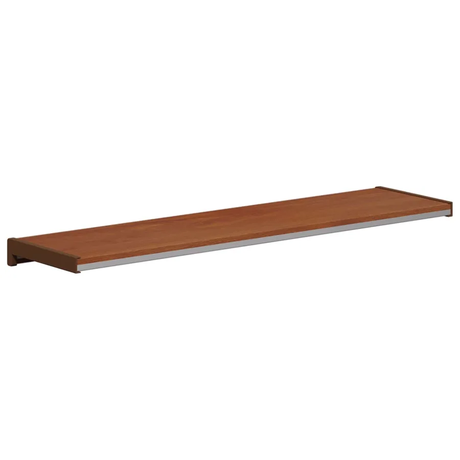 Appui de fenêtre Bois marron 60 x 25 x 4,5 cm PVC - 7