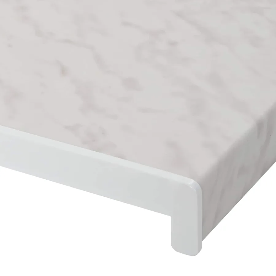 Appui de fenêtre Texture marbre 100 x 15 x 4,5 cm PVC - 9
