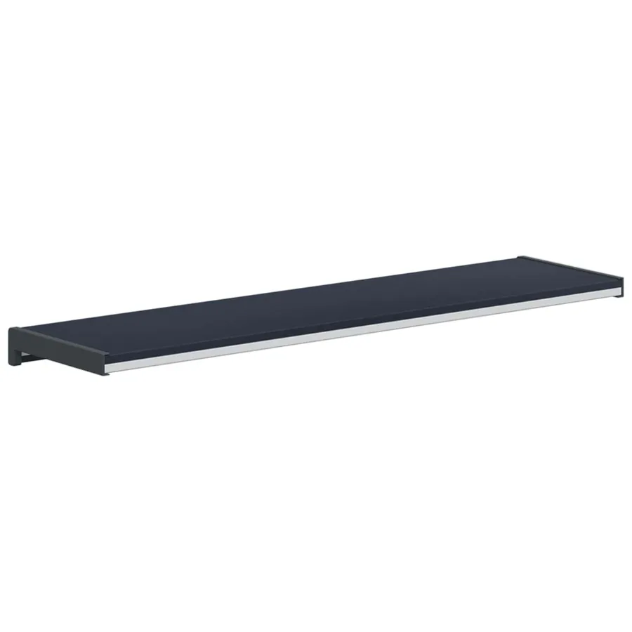 Appui de fenêtre Anthracite avec grain de bois 80 x 25 x 4,5 cm - 6