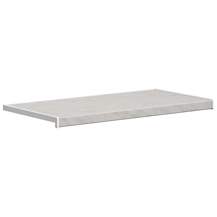 Appui de fenêtre Texture marbre 60 x 40 x 4,5 cm PVC - 3