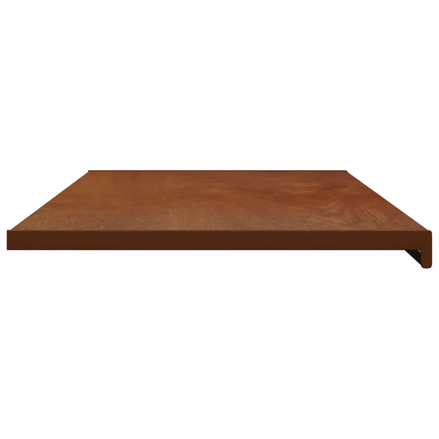 Appui de fenêtre Bois marron 120 x 50 x 4,5 cm PVC - 6
