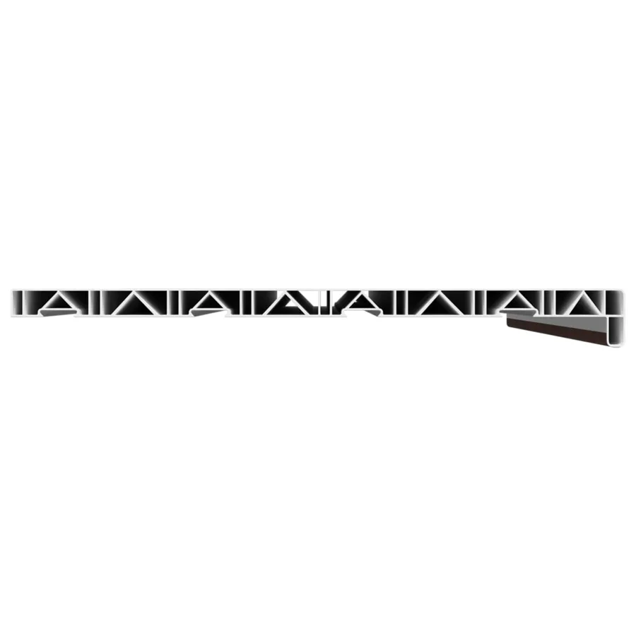 Appui de fenêtre Bois marron 80 x 40 x 4,5 cm PVC - 4