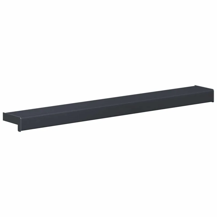 Appui de fenêtre Anthracite avec grain de bois PVC - 2