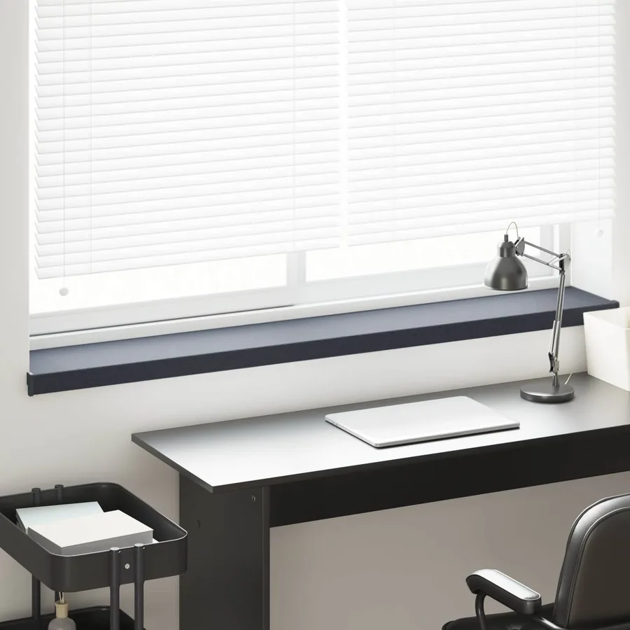 Appui de fenêtre Anthracite avec grain de bois PVC