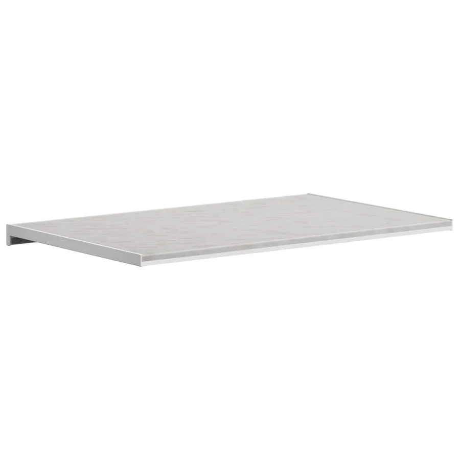 Appui de fenêtre Texture marbre 80 x 50 x 4,5 cm PVC - 7