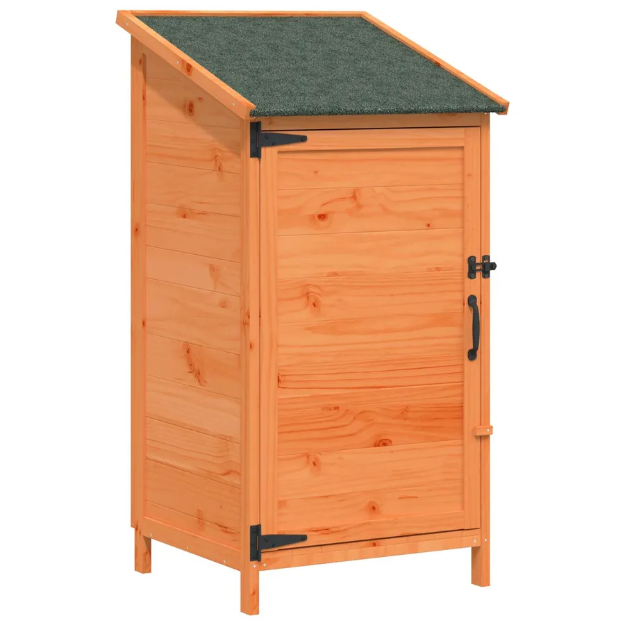 Abri de jardin Marron 59 x 56 x 113,5 cm Bois de Sapin Massif - 2