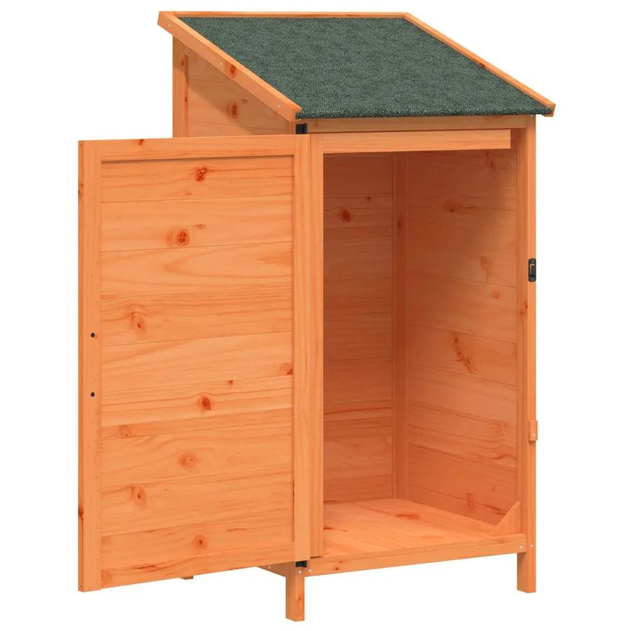 Abri de jardin Marron 59 x 56 x 113,5 cm Bois de Sapin Massif - 4