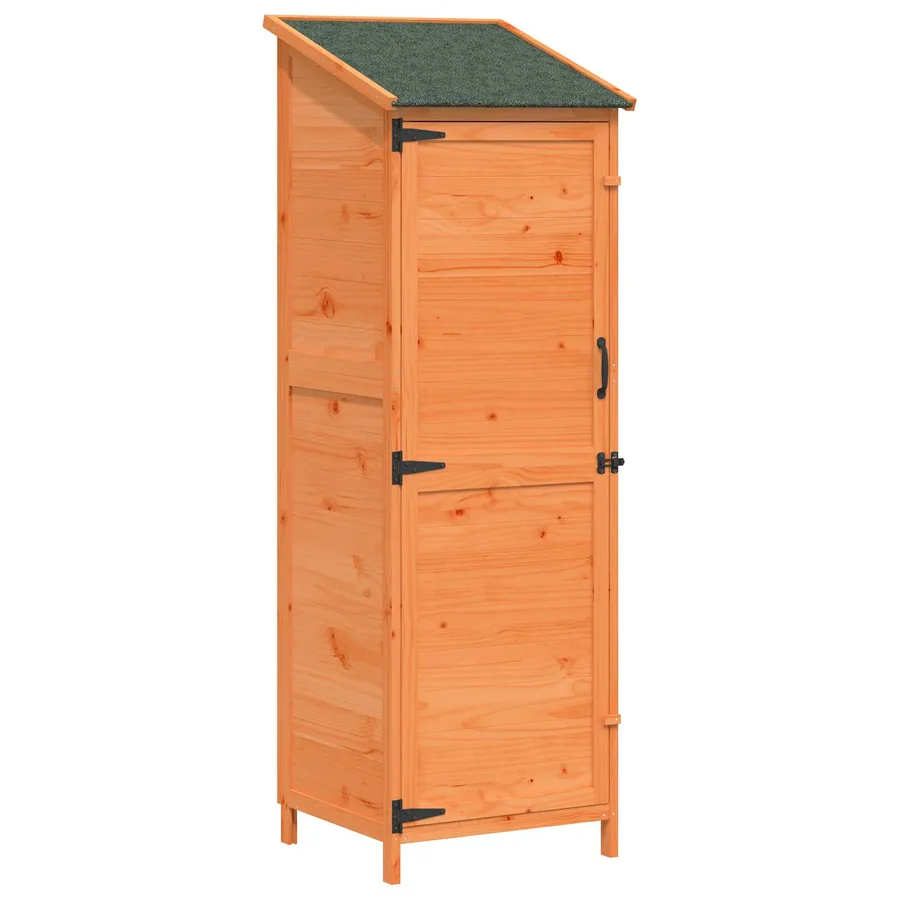 Abri de jardin Marron 59,5 x 56 x 176,5 cm Bois de Sapin Massif - 2