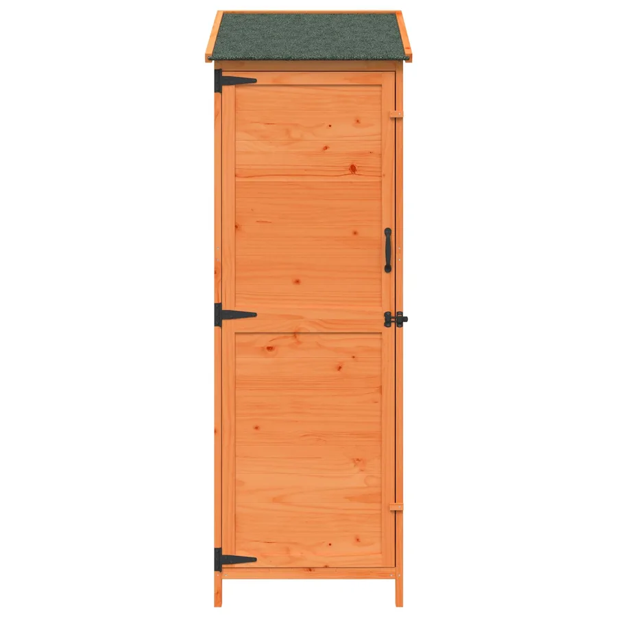 Abri de jardin Marron 59,5 x 56 x 176,5 cm Bois de Sapin Massif - 5