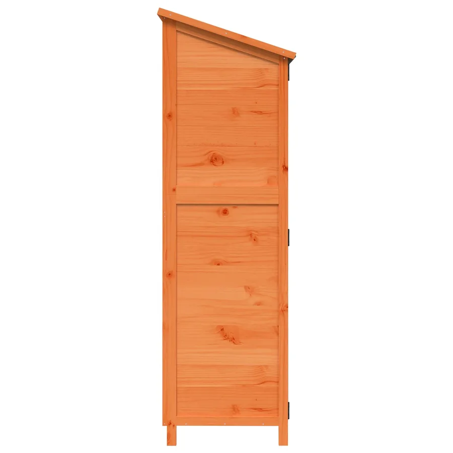 Abri de jardin Marron 59,5 x 56 x 176,5 cm Bois de Sapin Massif - 6
