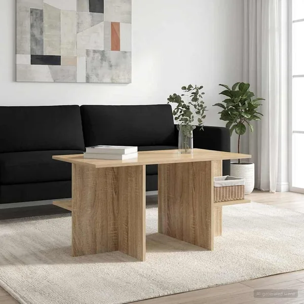 Table basse Chêne Sonoma 87 x 50 x 45 cm Bois d’ingénierie