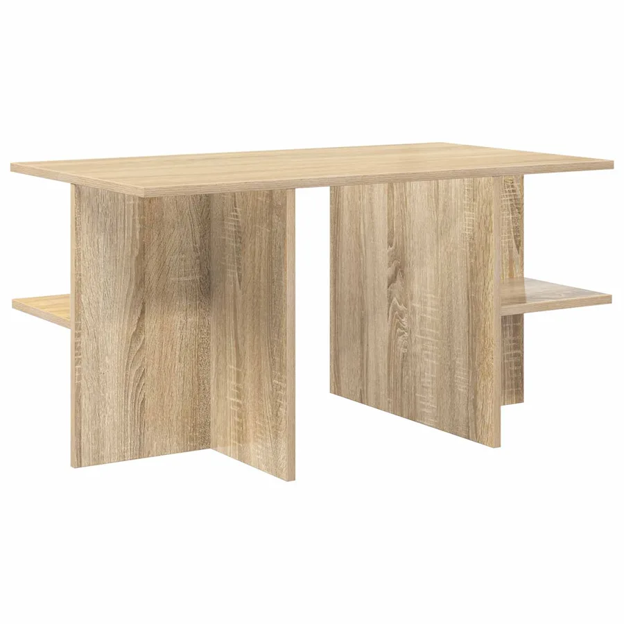 Table basse Chêne Sonoma 87 x 50 x 45 cm Bois d’ingénierie - 7