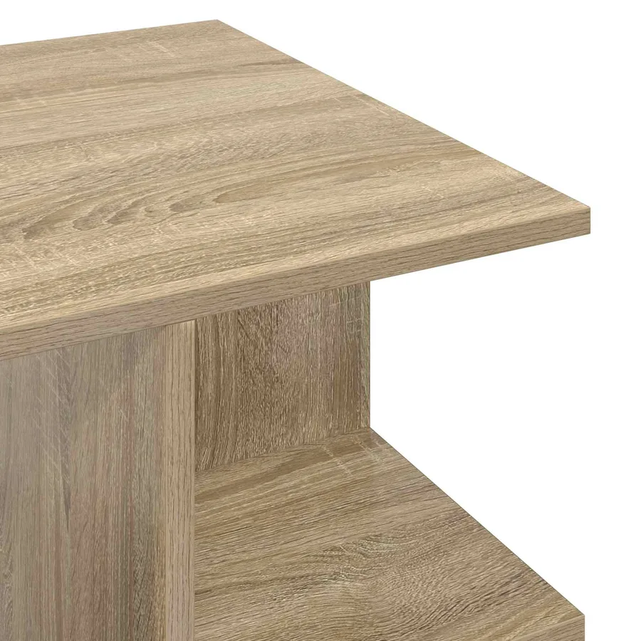 Table basse Chêne Sonoma 87 x 50 x 45 cm Bois d’ingénierie - 8
