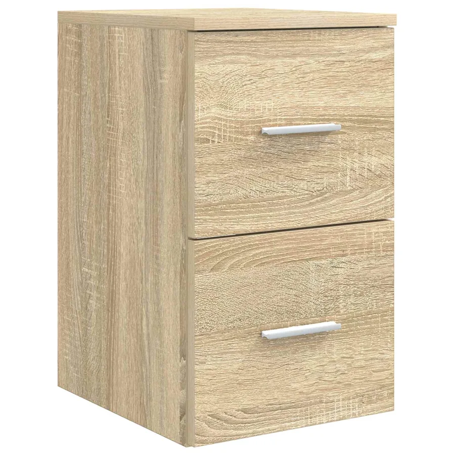 Ensemble de mobilier de salle de bain 5 pcs Chêne Sonoma - 6