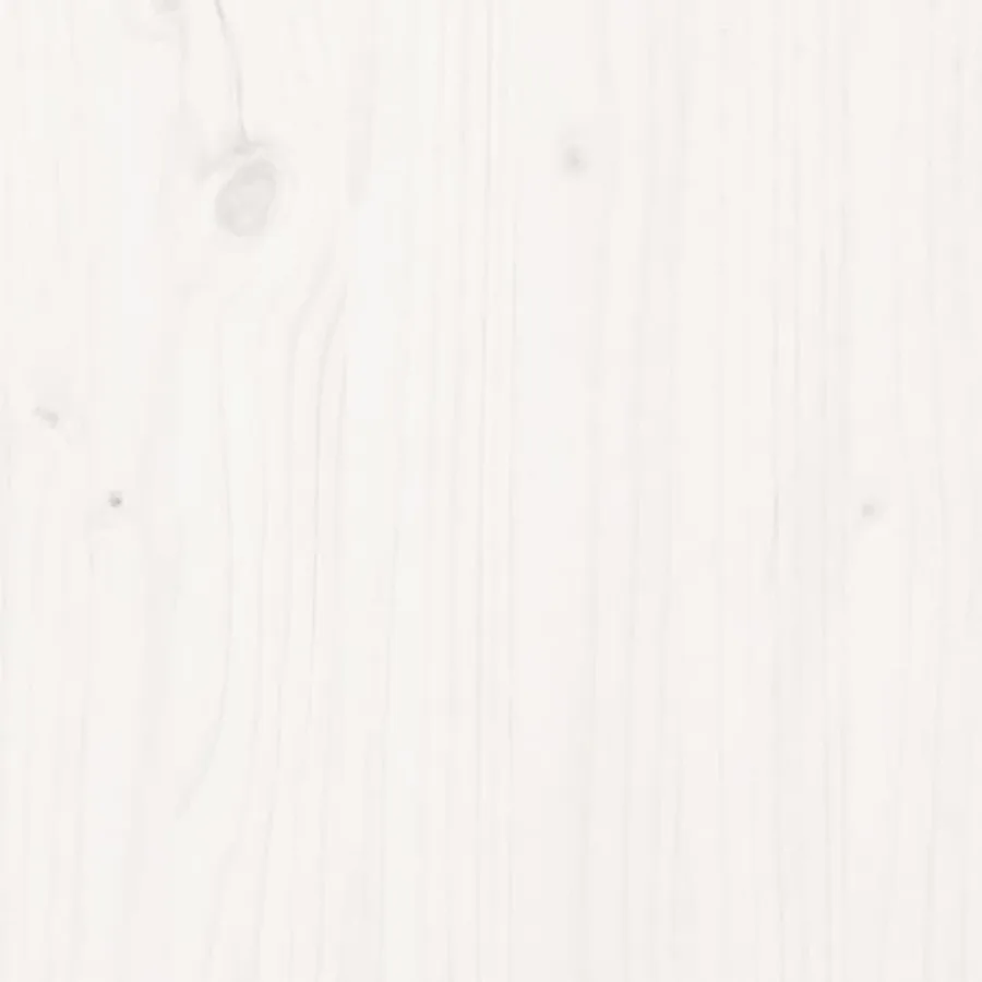Tiroirs de lit 4 pcs Blanc Bois de pin massif - 7