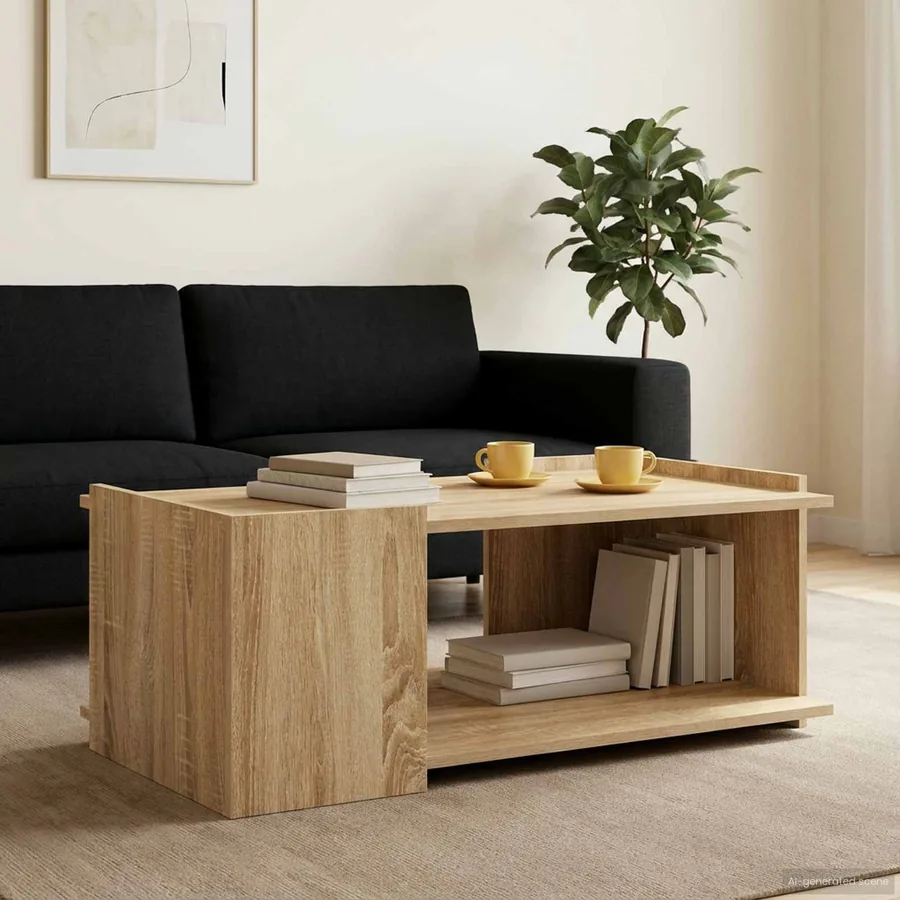 Table basse Chêne Sonoma 90 x 50 x 33 cm Bois d'ingénierie