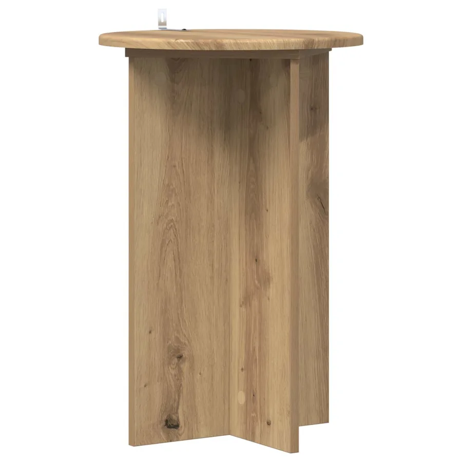 Support de Plante 2 pc Chêne artisanal Ø40 x 60 cm - 5