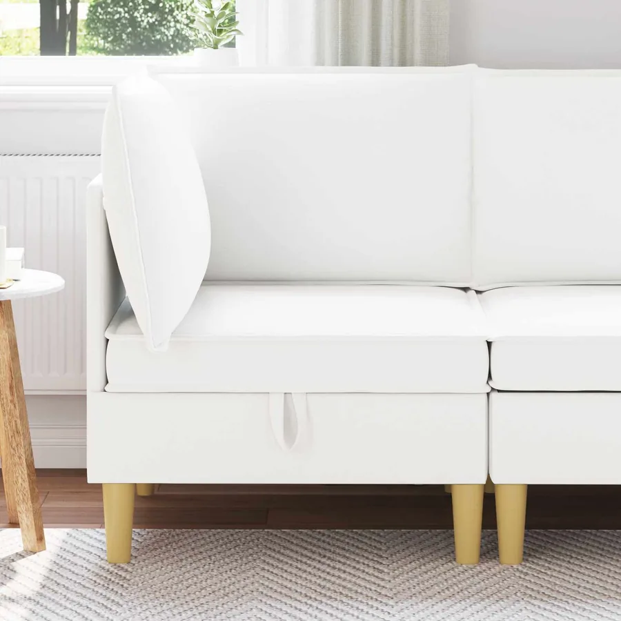 Sofa avec rangement Tissu