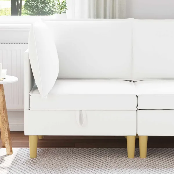 Sofa avec rangement Tissu