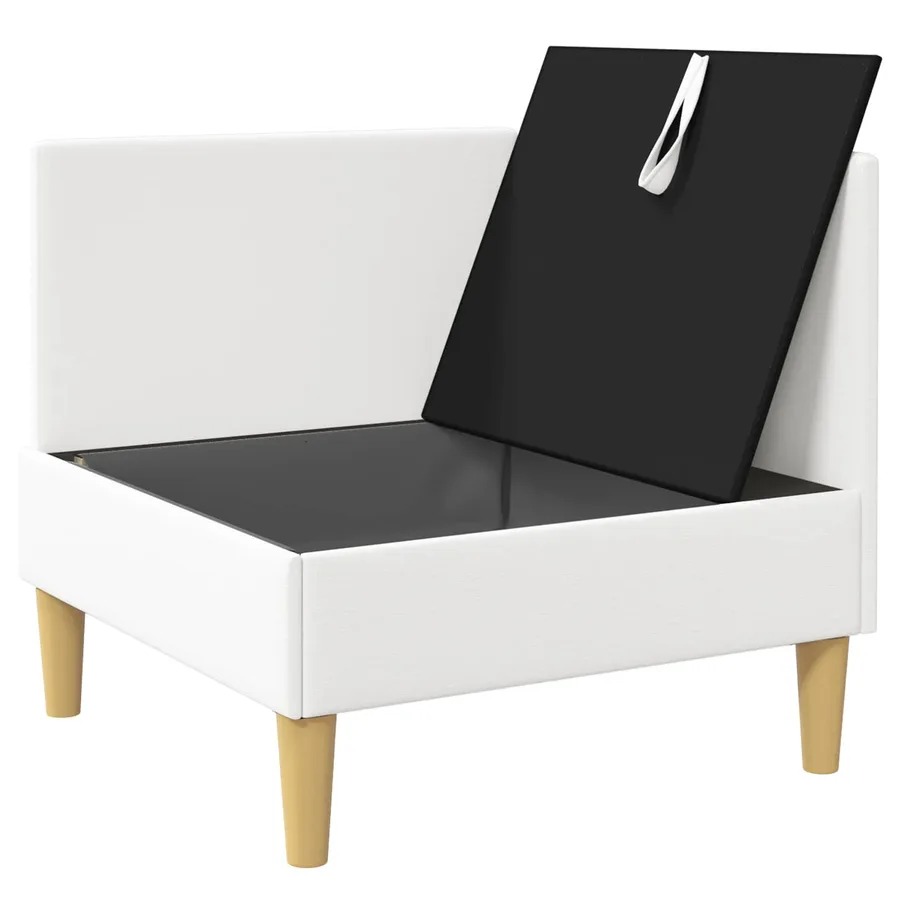 Sofa avec rangement Tissu - 4