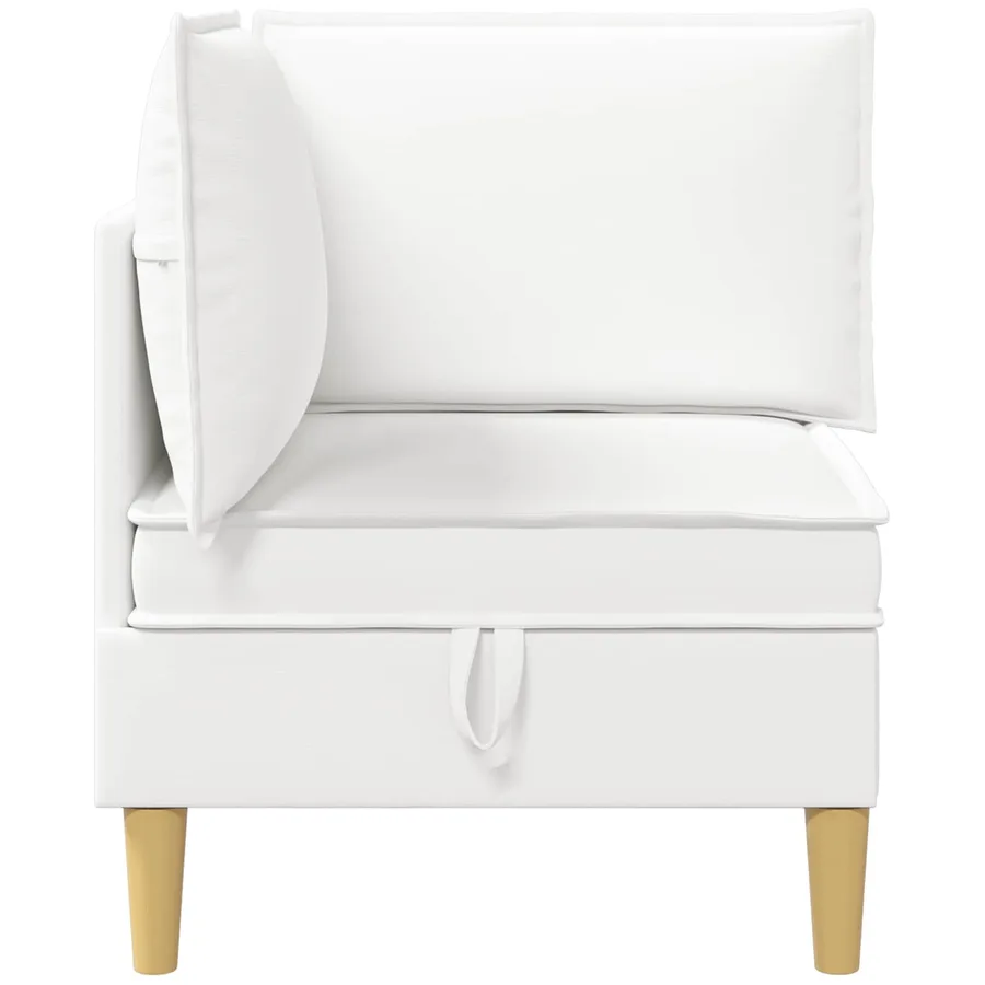 Sofa avec rangement Tissu - 5