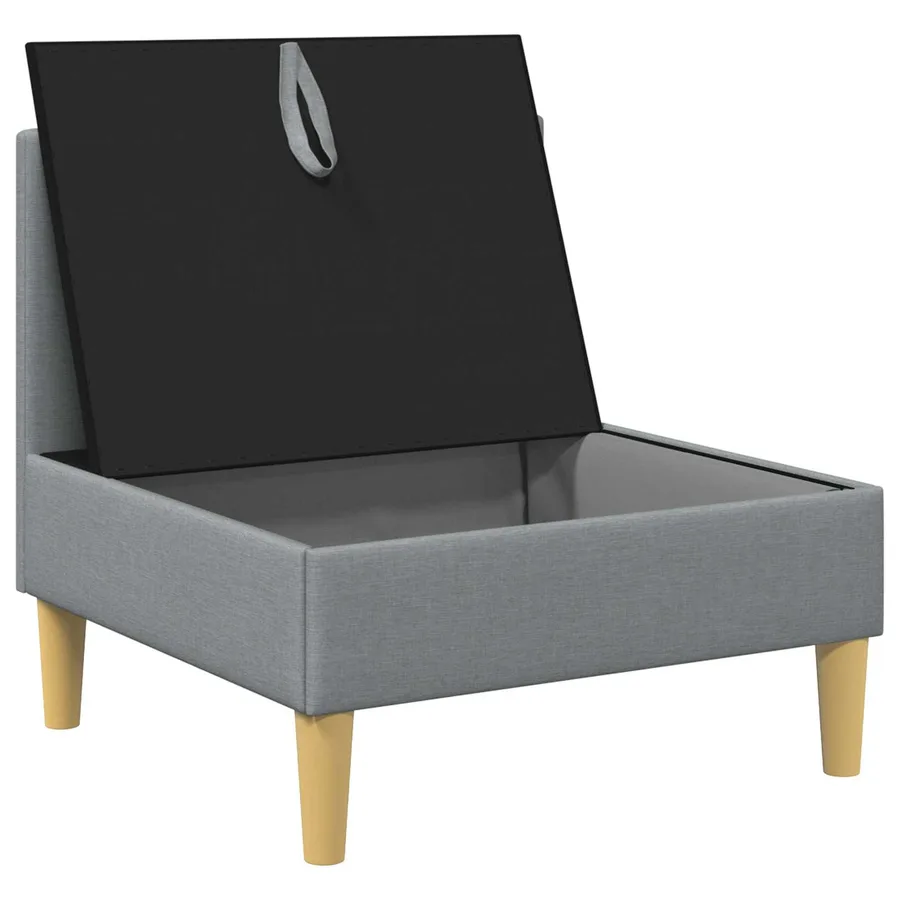 Sofa avec rangement Tissu - 4