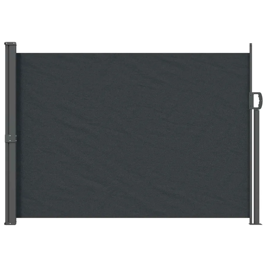 Store latéral rétractable 160 x 300 cm 100% polyester fer acier