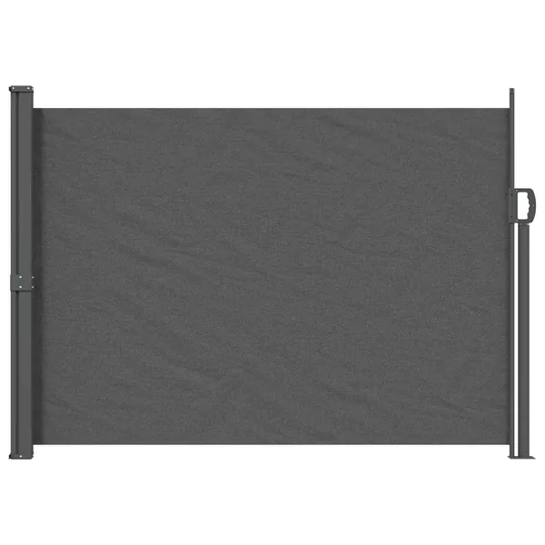 Store latéral rétractable 120 x 300 cm 100% polyester fer acier