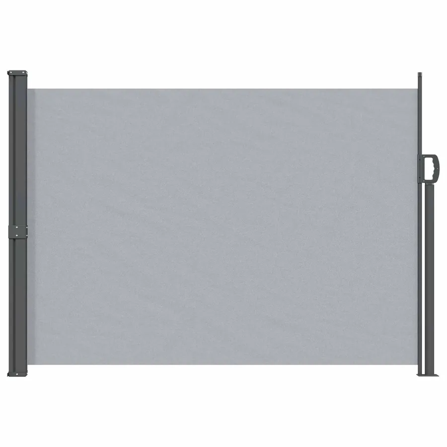 Store latéral rétractable 140 x 300 cm 100% polyester fer acier
