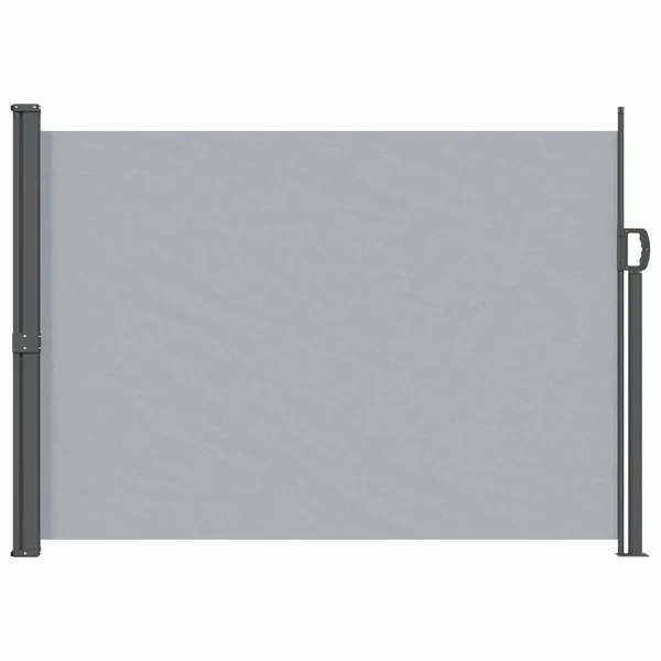 Store latéral rétractable 140 x 300 cm 100% polyester fer acier