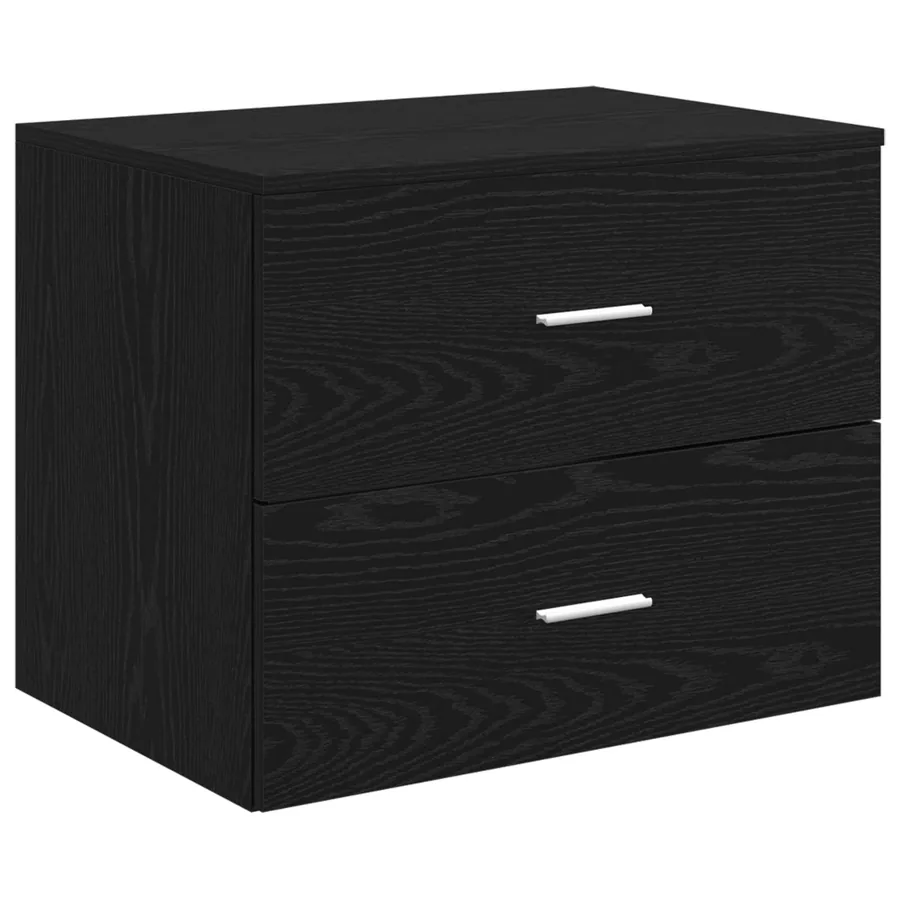 Ensemble de mobilier de salle de bain 5 pcs Chêne noir - 6