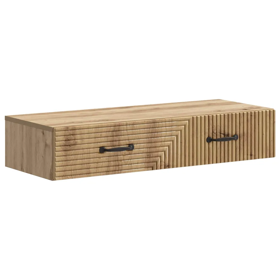 Table d'appoint murale 87,5 x 34,5 x 17 cm Bois d'ingénierie - 2