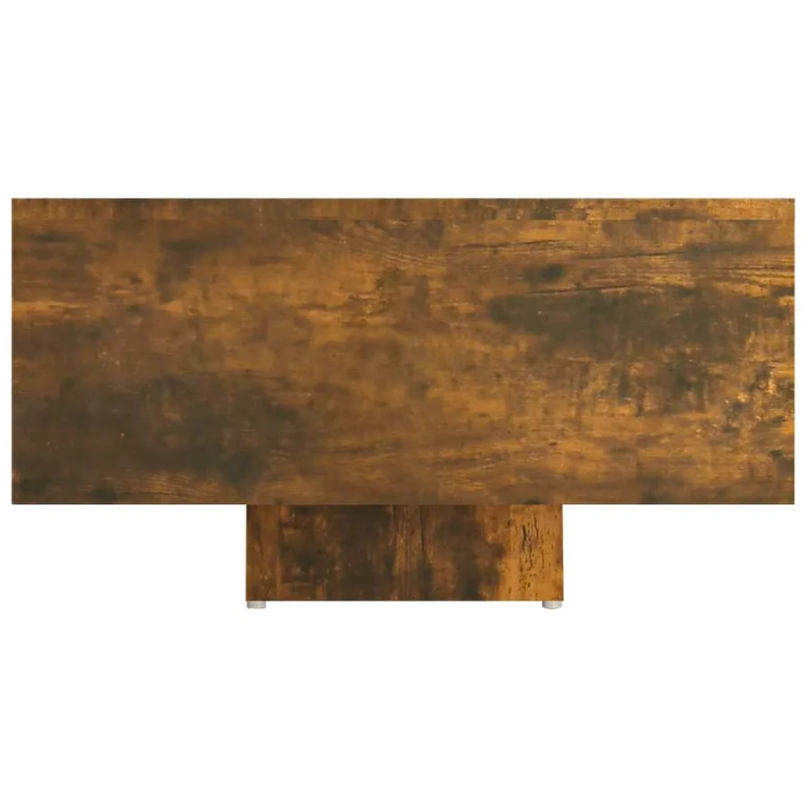 Table basse Chêne fumé 85x55x31 cm Bois d'ingénierie - 6