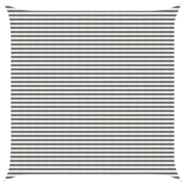 Voile d'ombre Gris clair et blanc 5 x 5 m HDPE