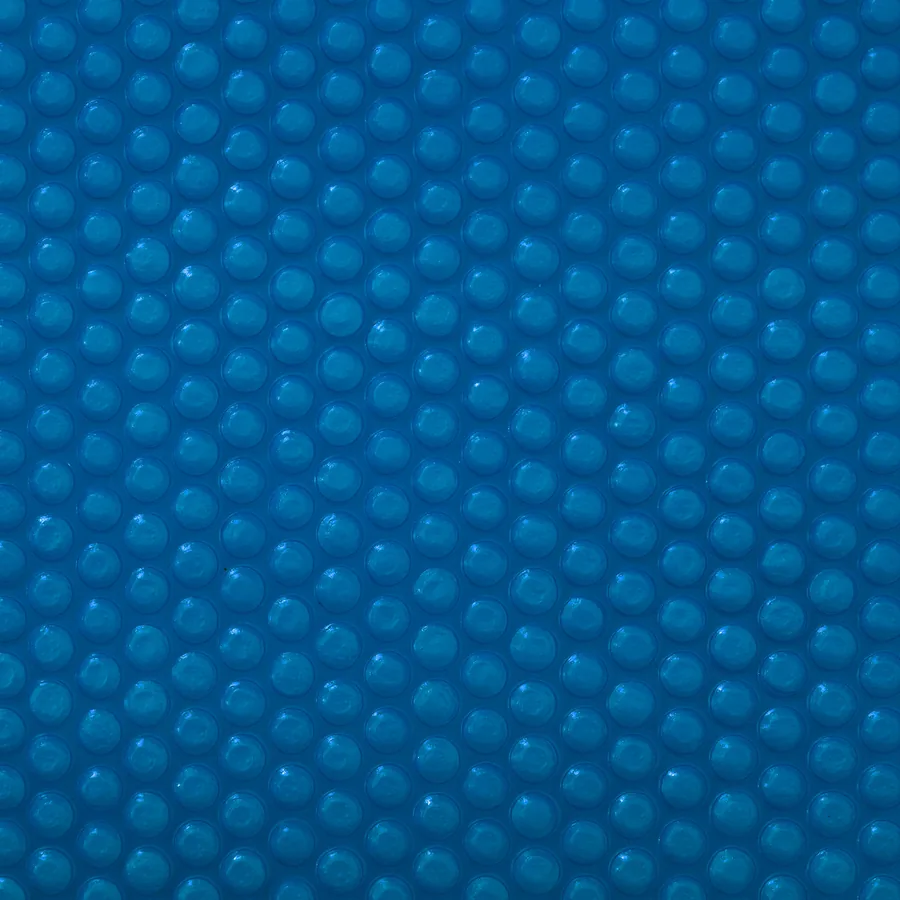 Couverture de piscine solaire 800 x 400 cm 110 μm Carré PE Bleu - 6