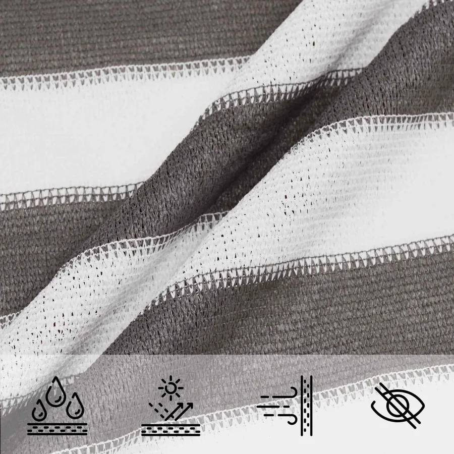 Voile d'ombre 3 x 3 x 4,2 m HDPE - 4