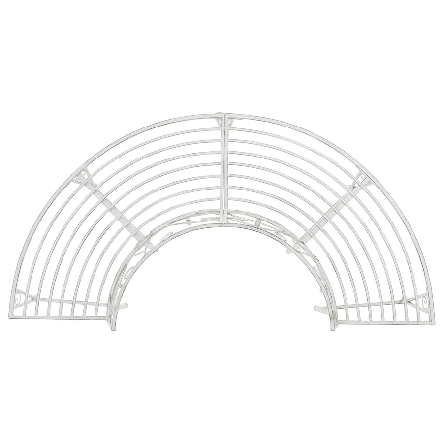 Banc d'Arbre 4-Nombre de places 160 x 80 x 89 cm Acier - 2