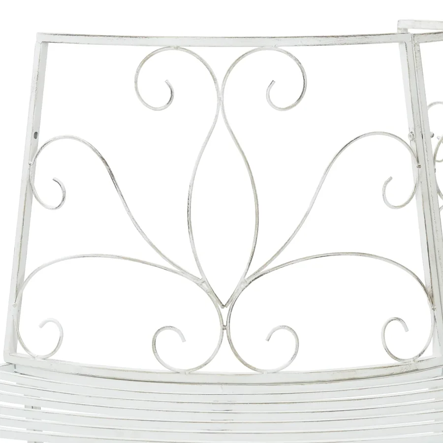 Banc d'Arbre 4-Nombre de places 160 x 80 x 89 cm Acier - 5