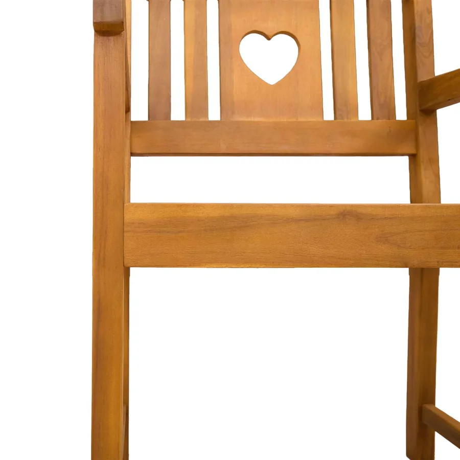 Chaises de jardin 8 pcs Naturel Bois d'Acacia Massif - 7