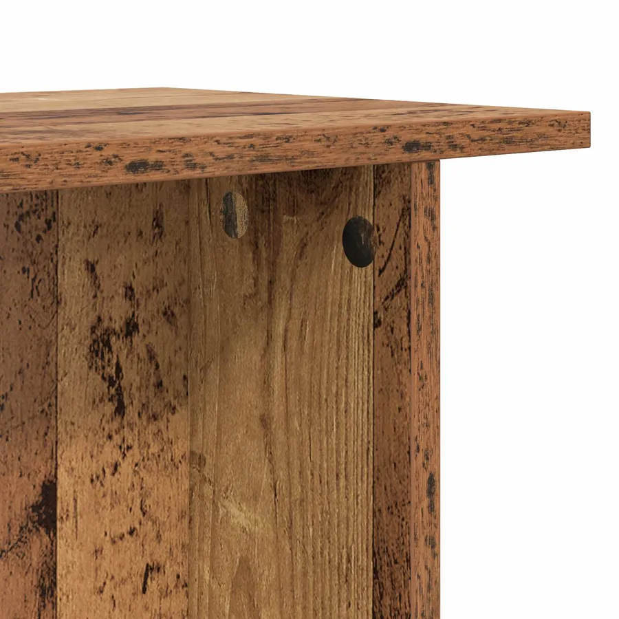 Table basse 2 pcs Bois ancien 40 x 30 x 49 cm Bois d'ingénierie - 9