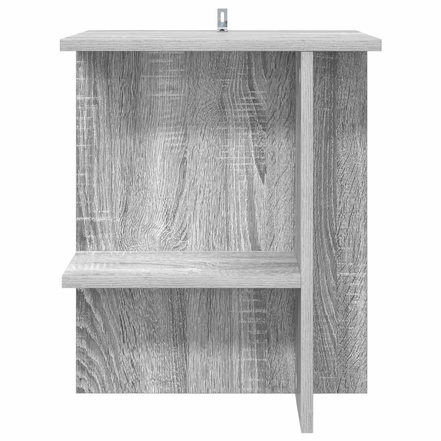 Table basse 2 pcs Sonoma gris 40 x 30 x 49 cm Bois d'ingénierie - 6