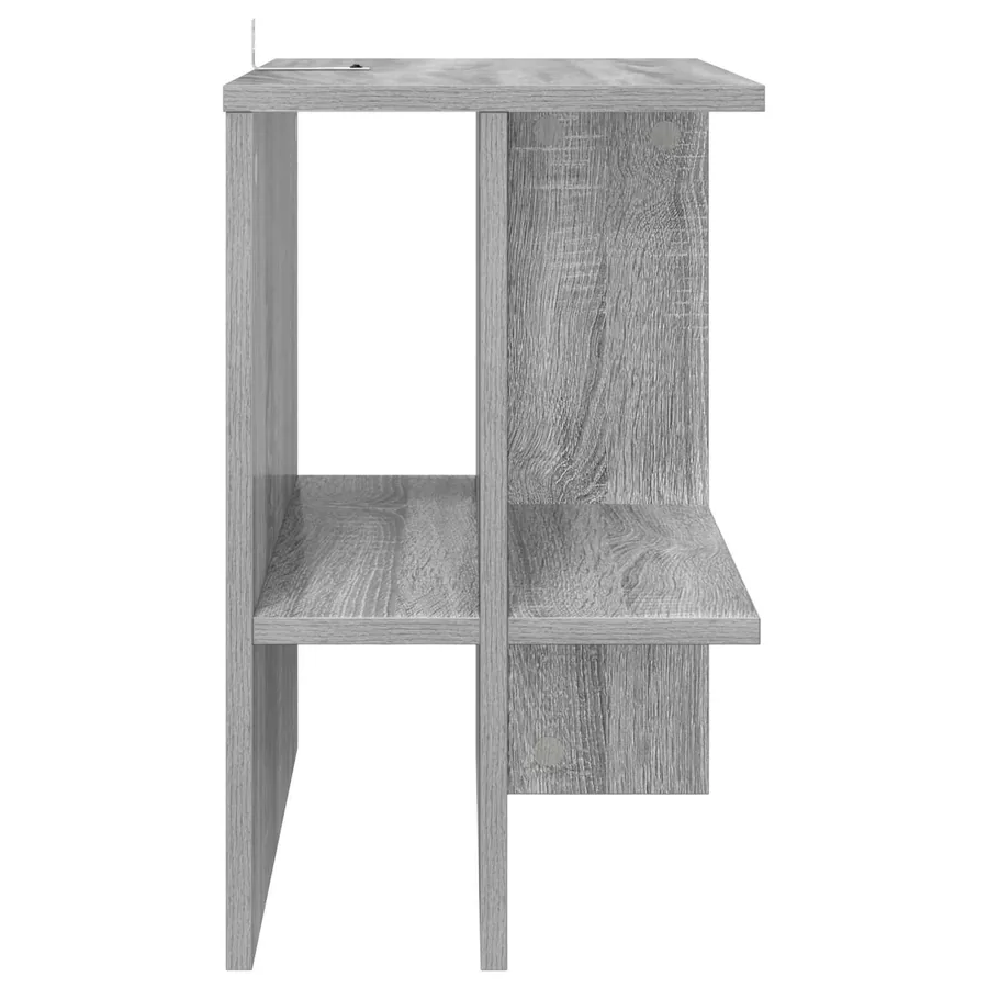 Table basse 2 pcs Sonoma gris 40 x 30 x 49 cm Bois d'ingénierie - 7